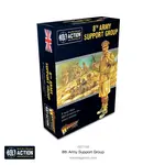 Warlord Games Bolt Action: 8th Army Support Group (HQ, Mortar & MMG) (British)