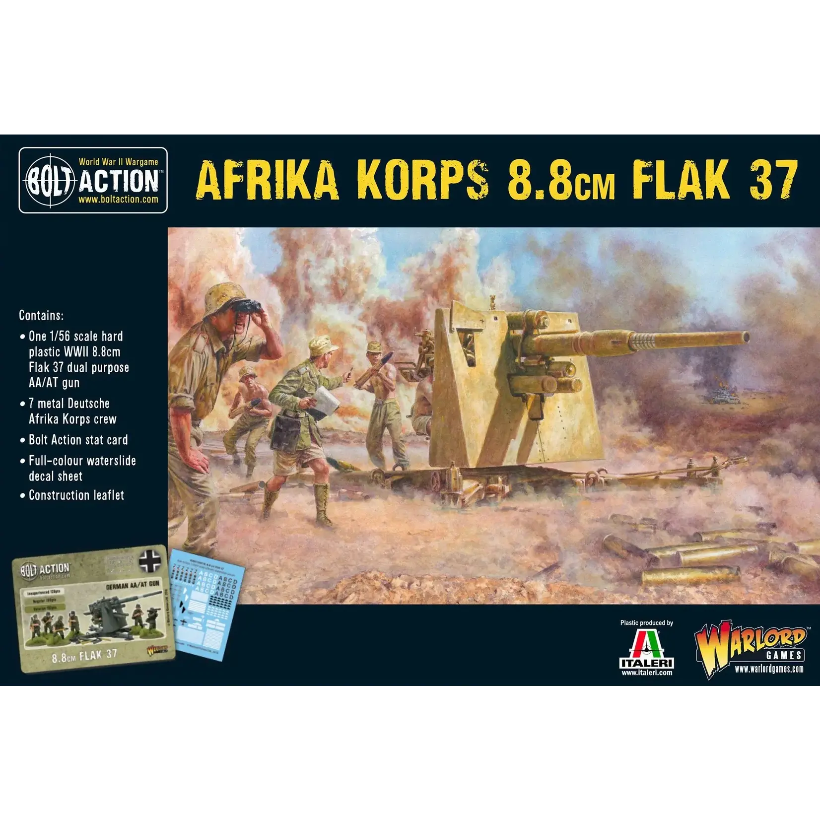 Warlord Games Bolt Action: Afrika Korps 8.8cm Flak 37 (German)