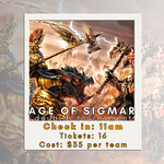 02/14/26 - Age of Sigmar Doubles Tournament (11AM) TEAM TICKET