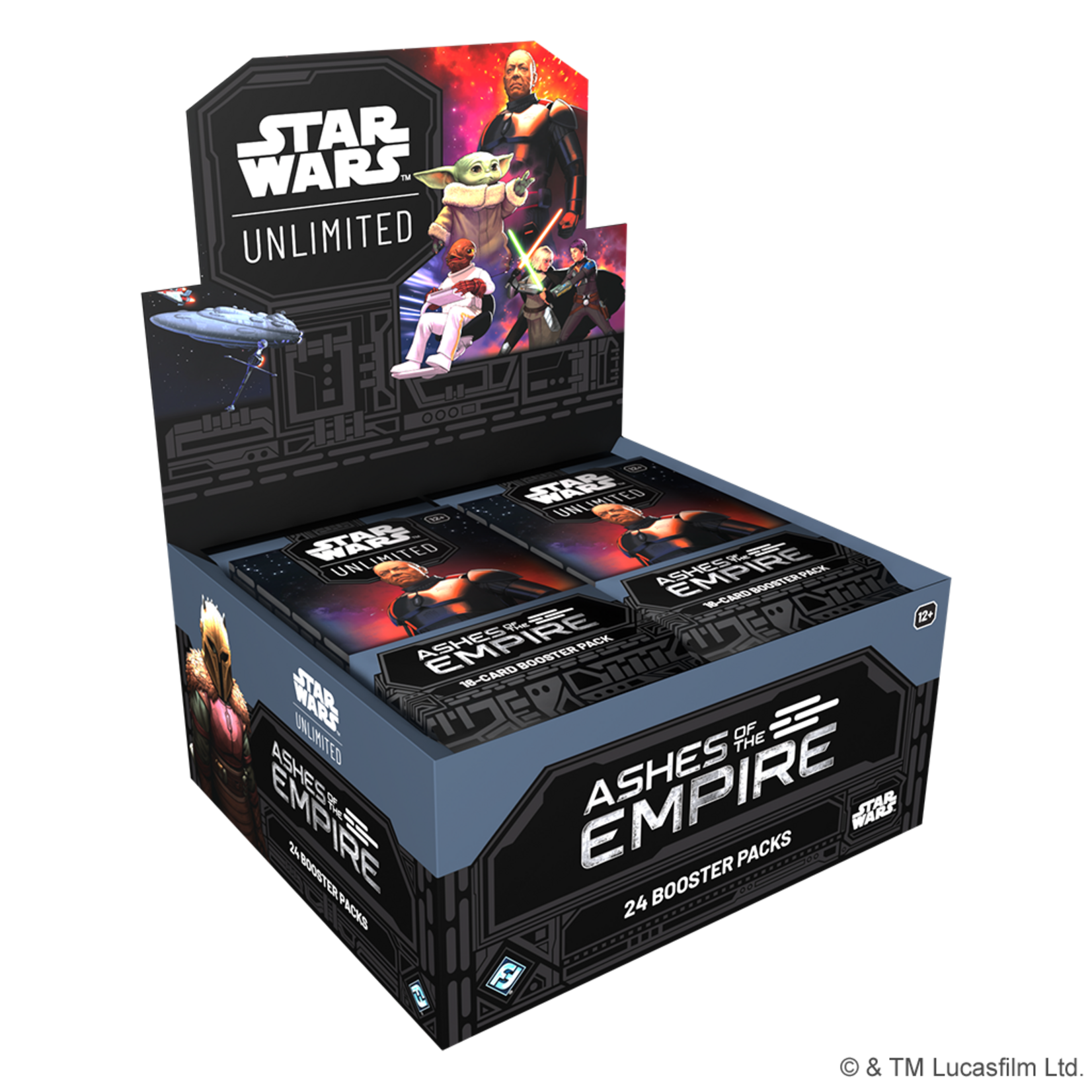 Star Wars: Unlimited - Ashes of the Empire: Booster Display