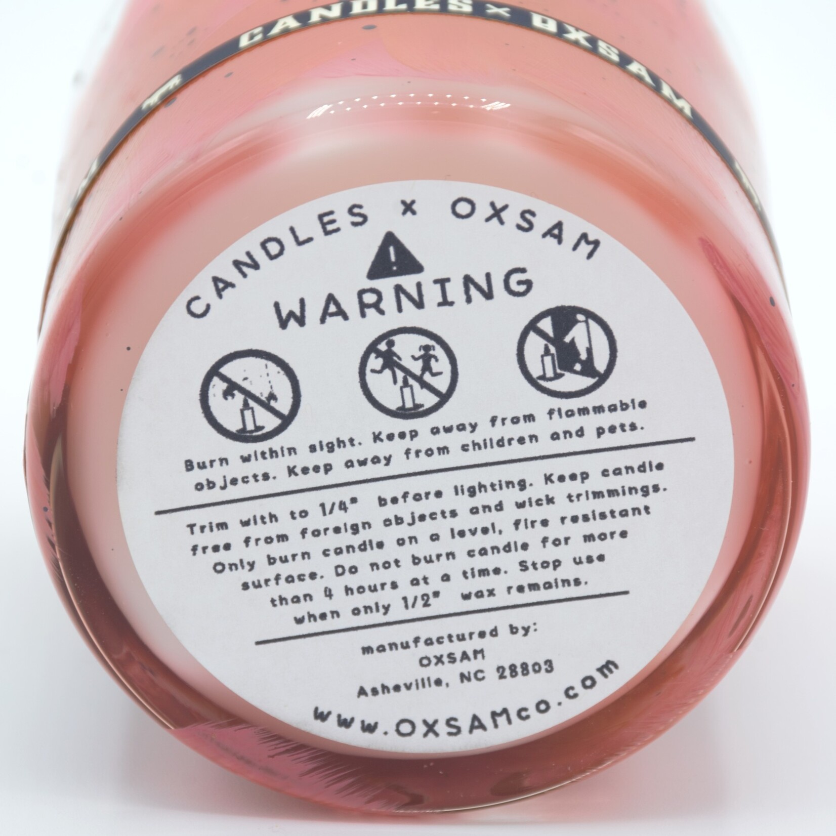 Oxsam Tame the Beast Candle