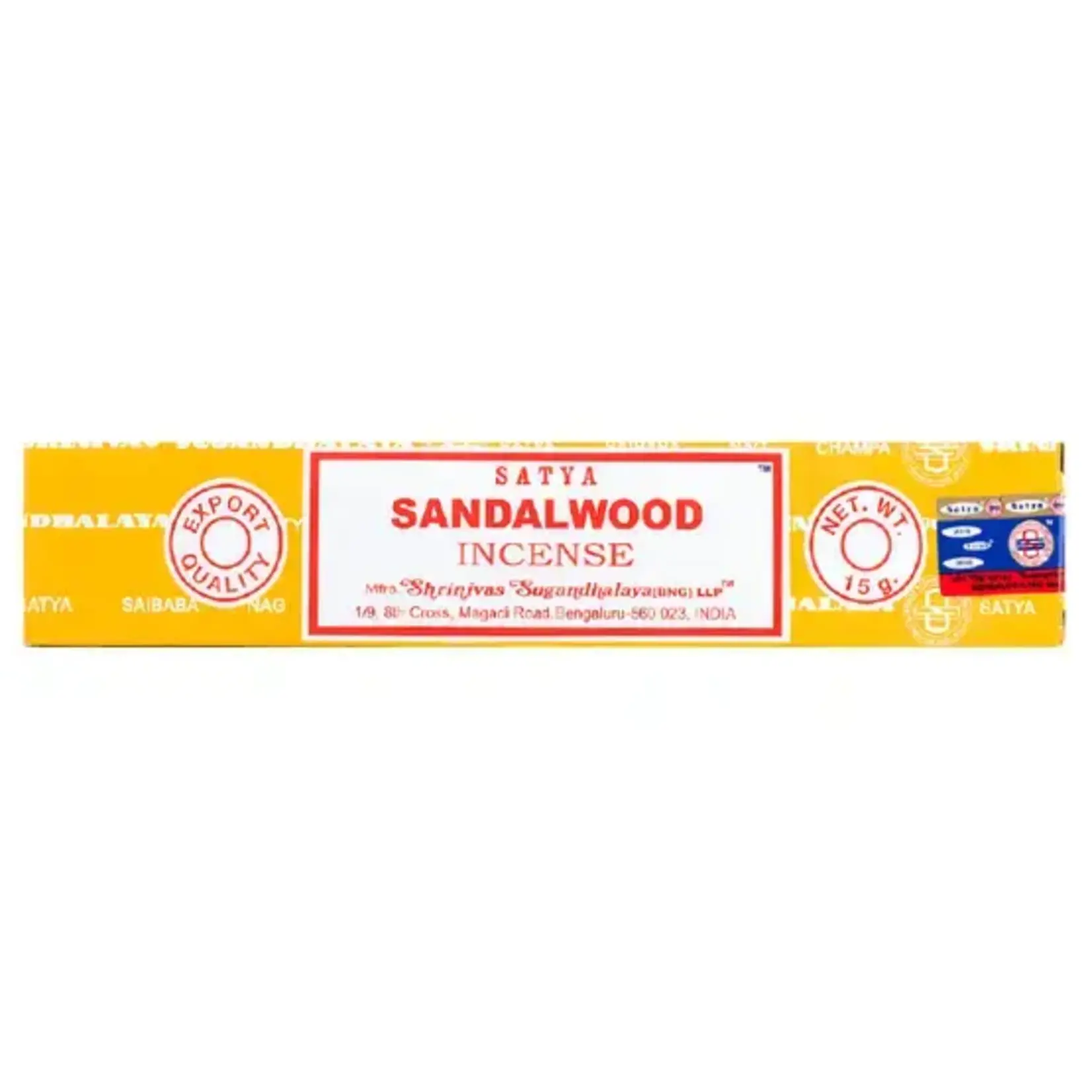 Benjamin International Satya Incense