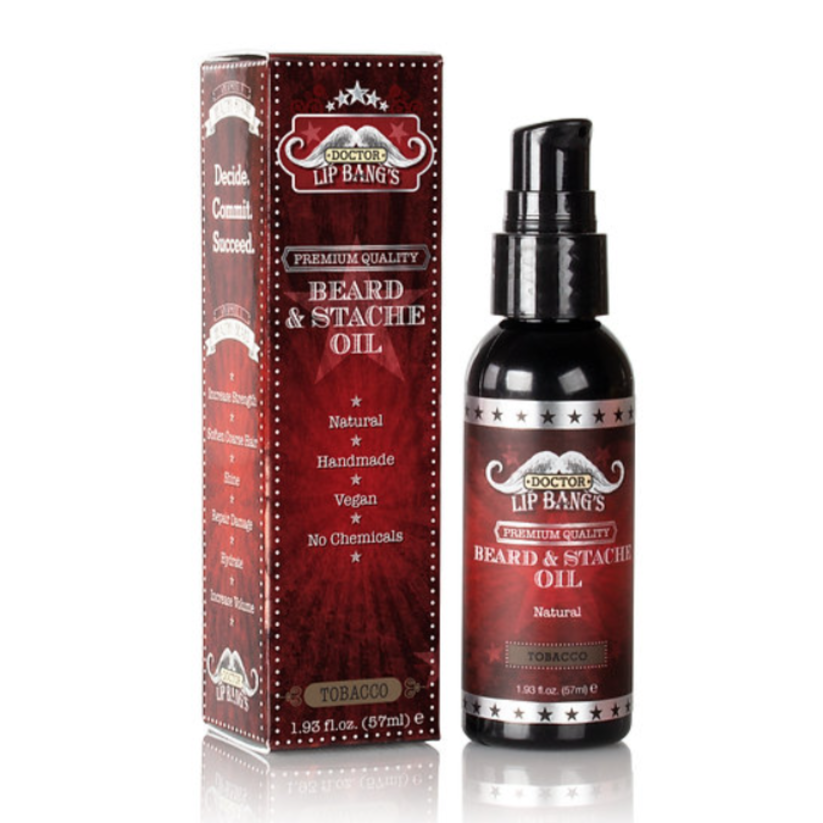 Doctor Lip Bang's Vegan Beard and Stache Oil