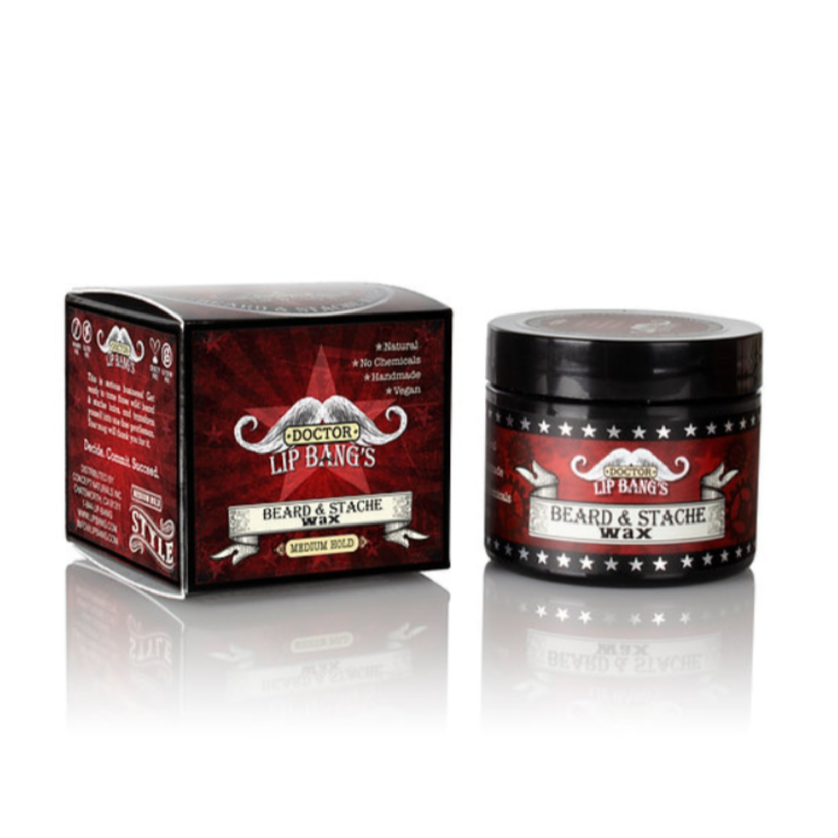 Doctor Lip Bang's Vegan Beard & Stache Wax