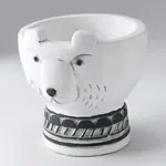 Time Concept Polar Bear Planter