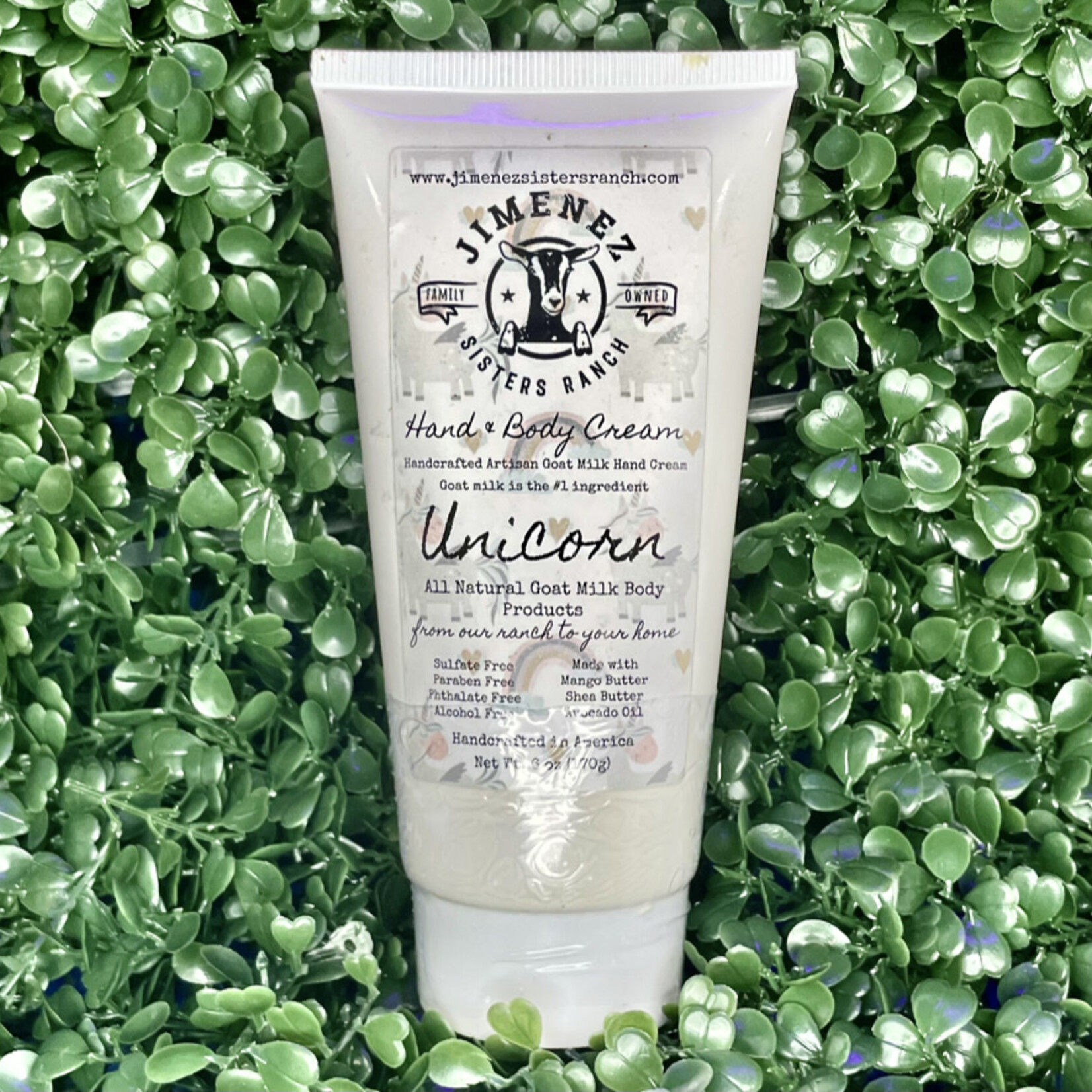 Jimenez Sisters Ranch, LLC Unicorn Body Cream & Soap