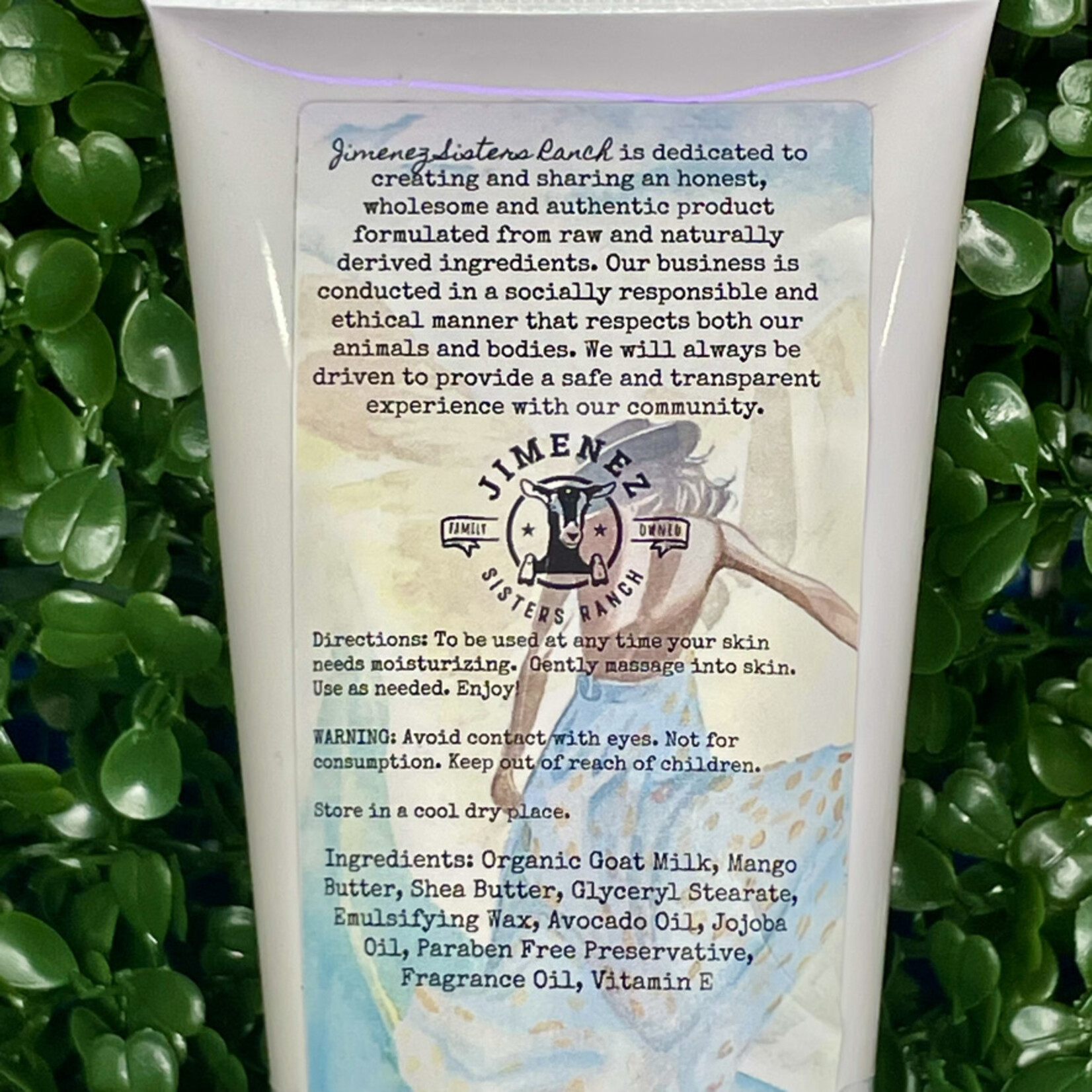 Jimenez Sisters Ranch, LLC Boho Vibes Hand and Body Cream