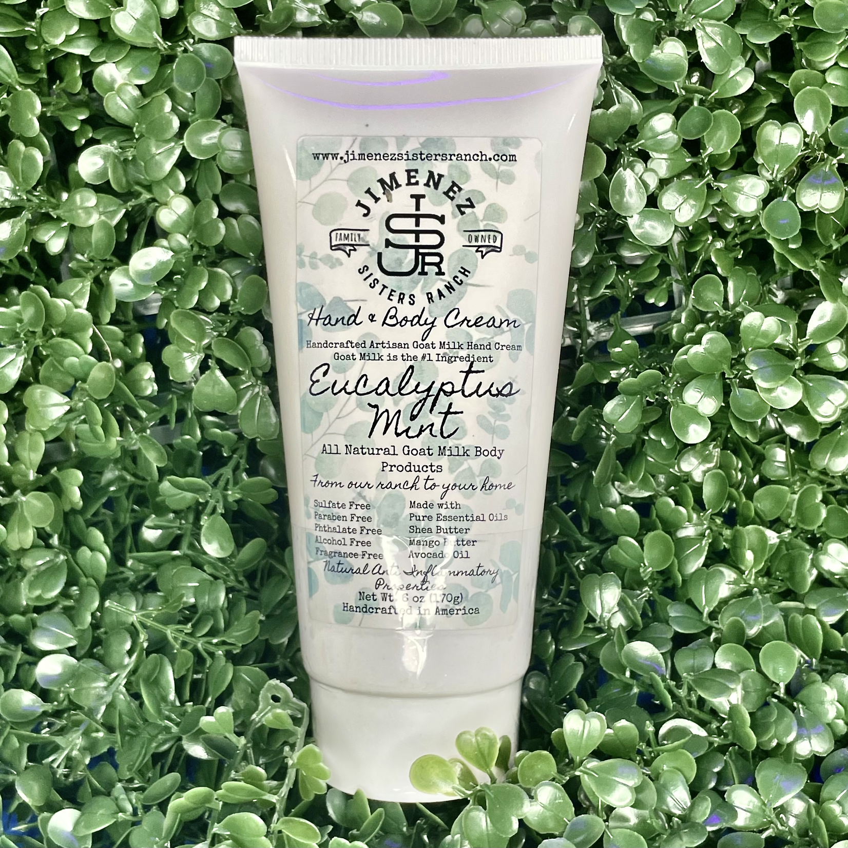 Jimenez Sisters Ranch, LLC Eucalyptus Mint Body Cream & Soap