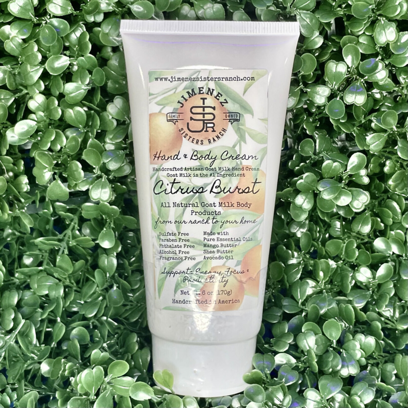 Jimenez Sisters Ranch, LLC Citrus Burst Body Cream & Soap