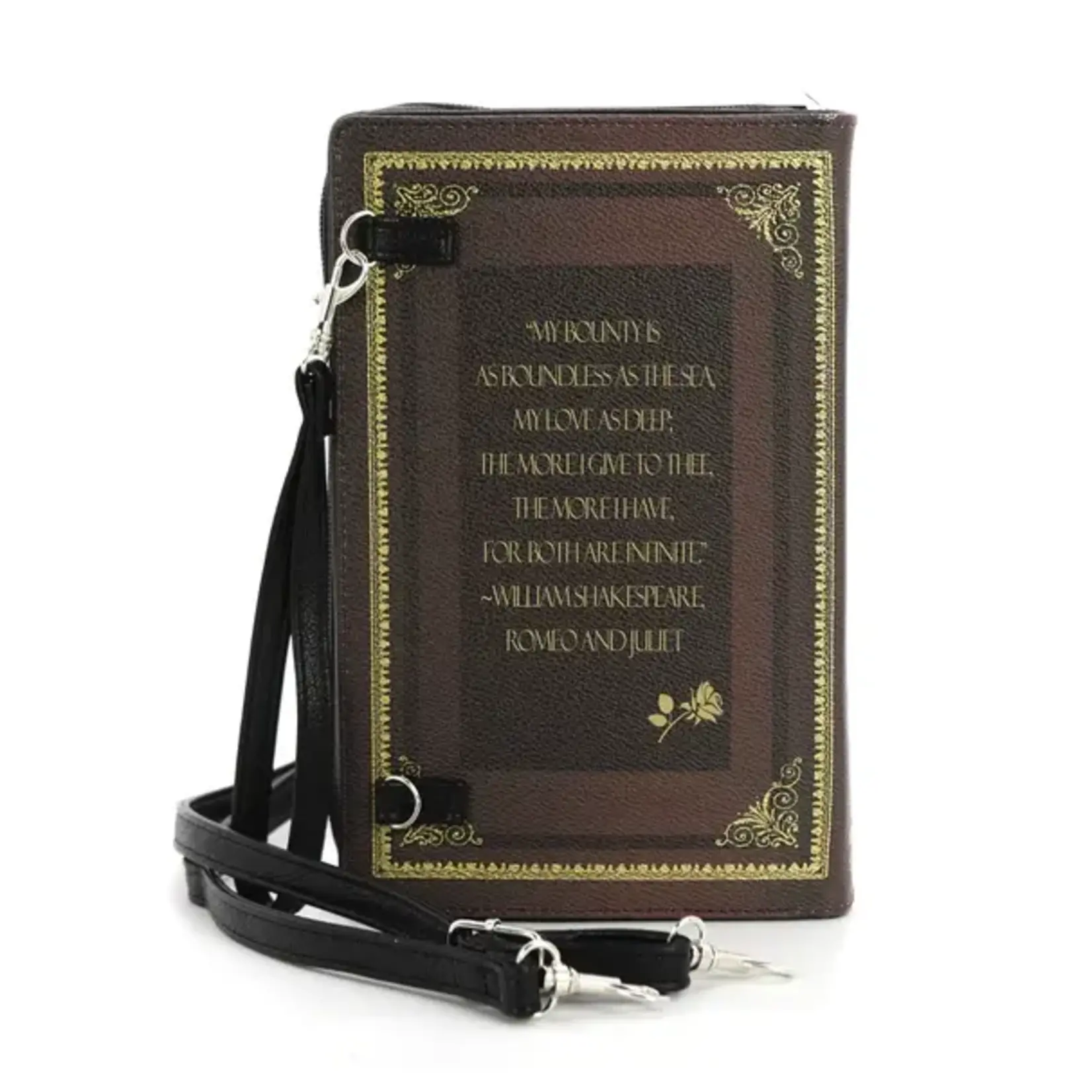 COMECO INC Romeo and Juliet Book Clutch Crossbody