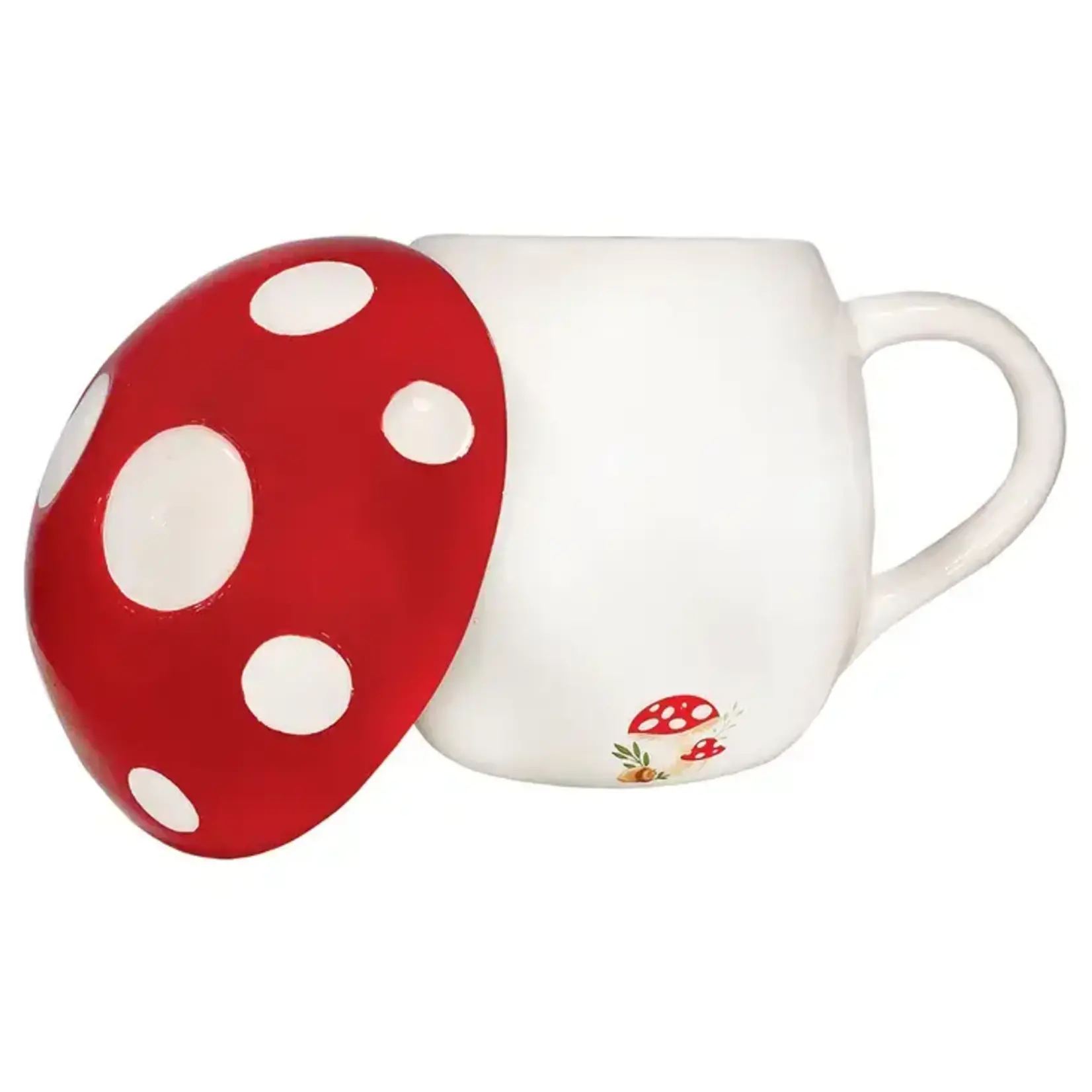 Streamline Mushroom Mug with Lid