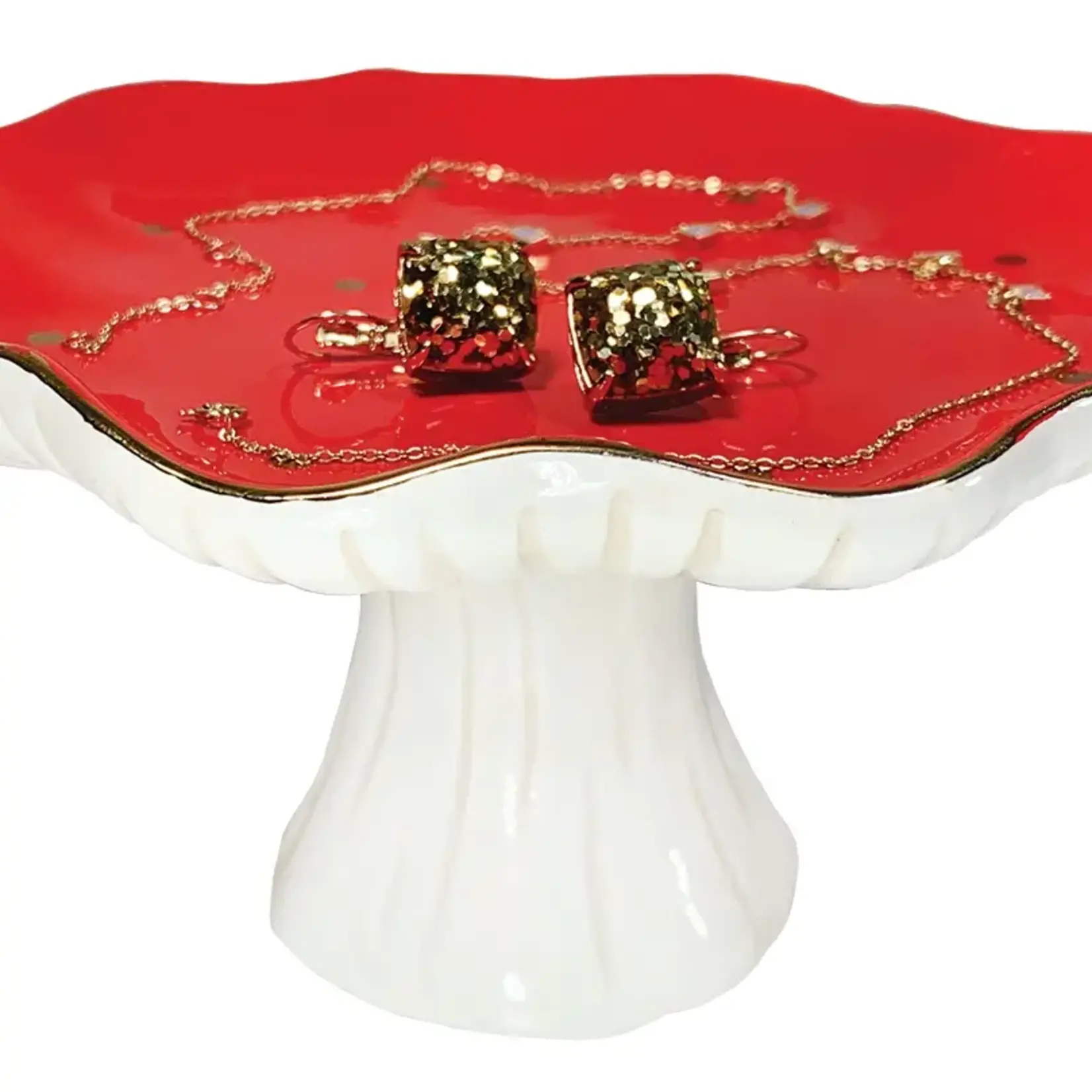 Streamline Pedestal Trinket Tray