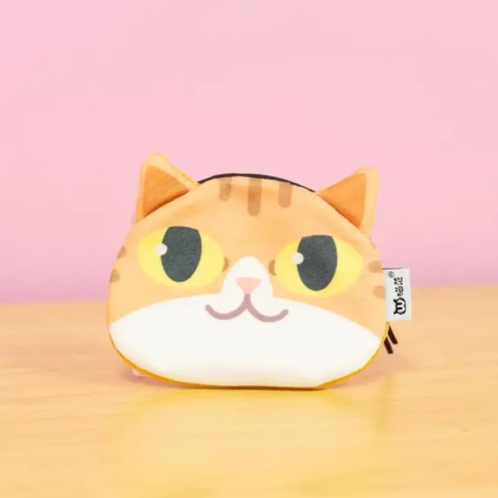 Bewaltz Sassy Orange Calico Cat Coin Purse