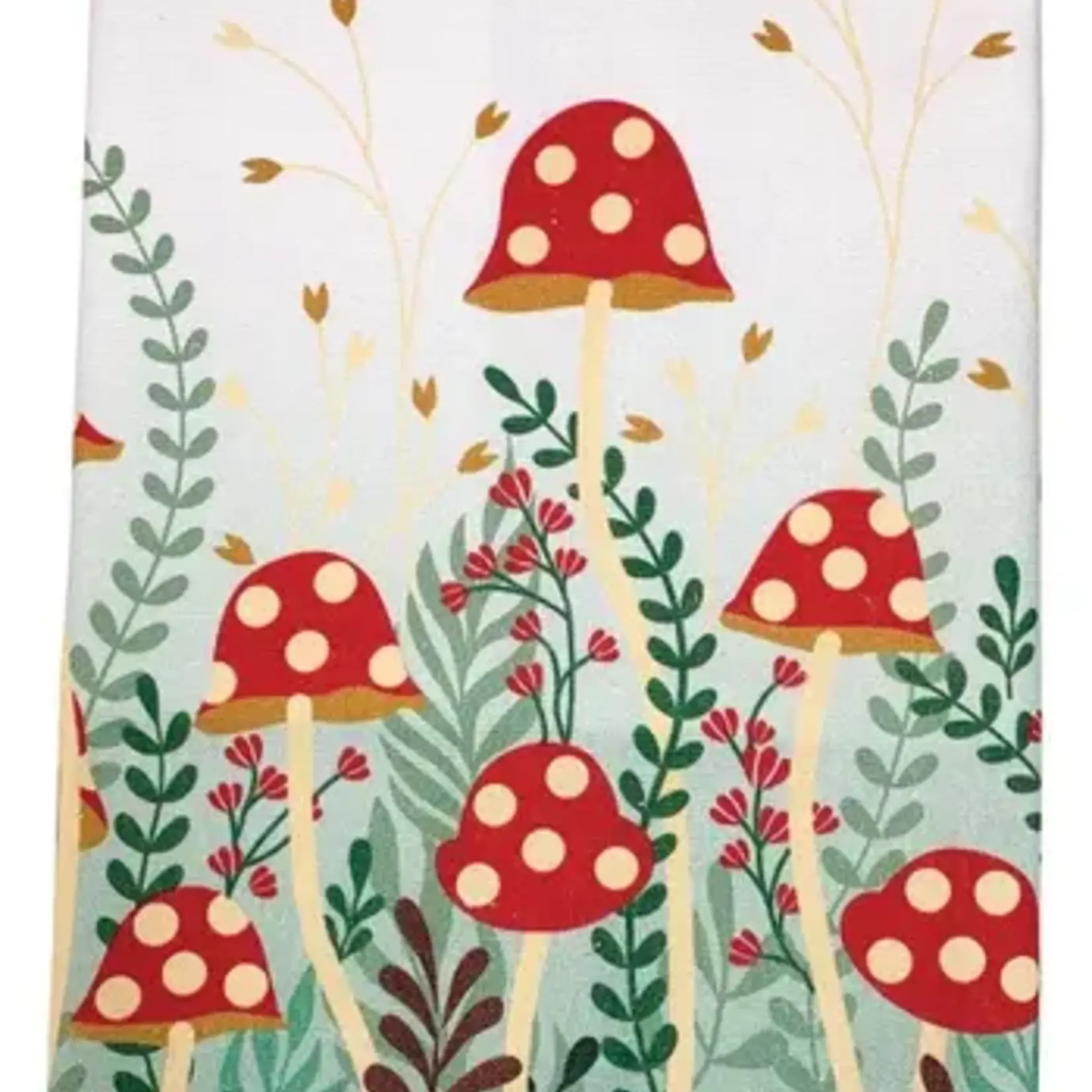 Streamline Mushroom Tea Towel 2p Set