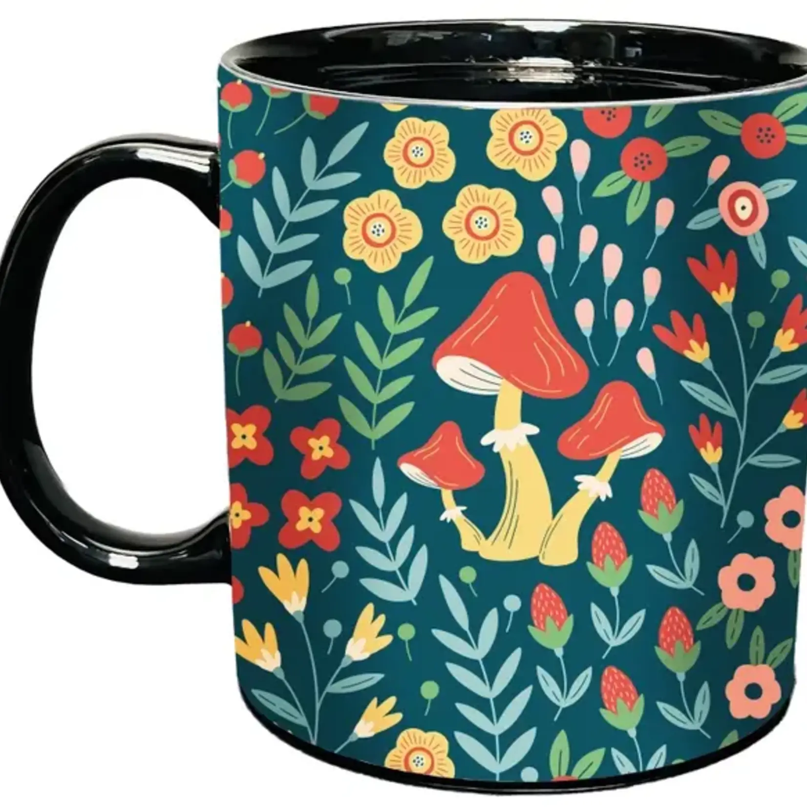 Streamline Blooming Flowers Heat Reveal Mug