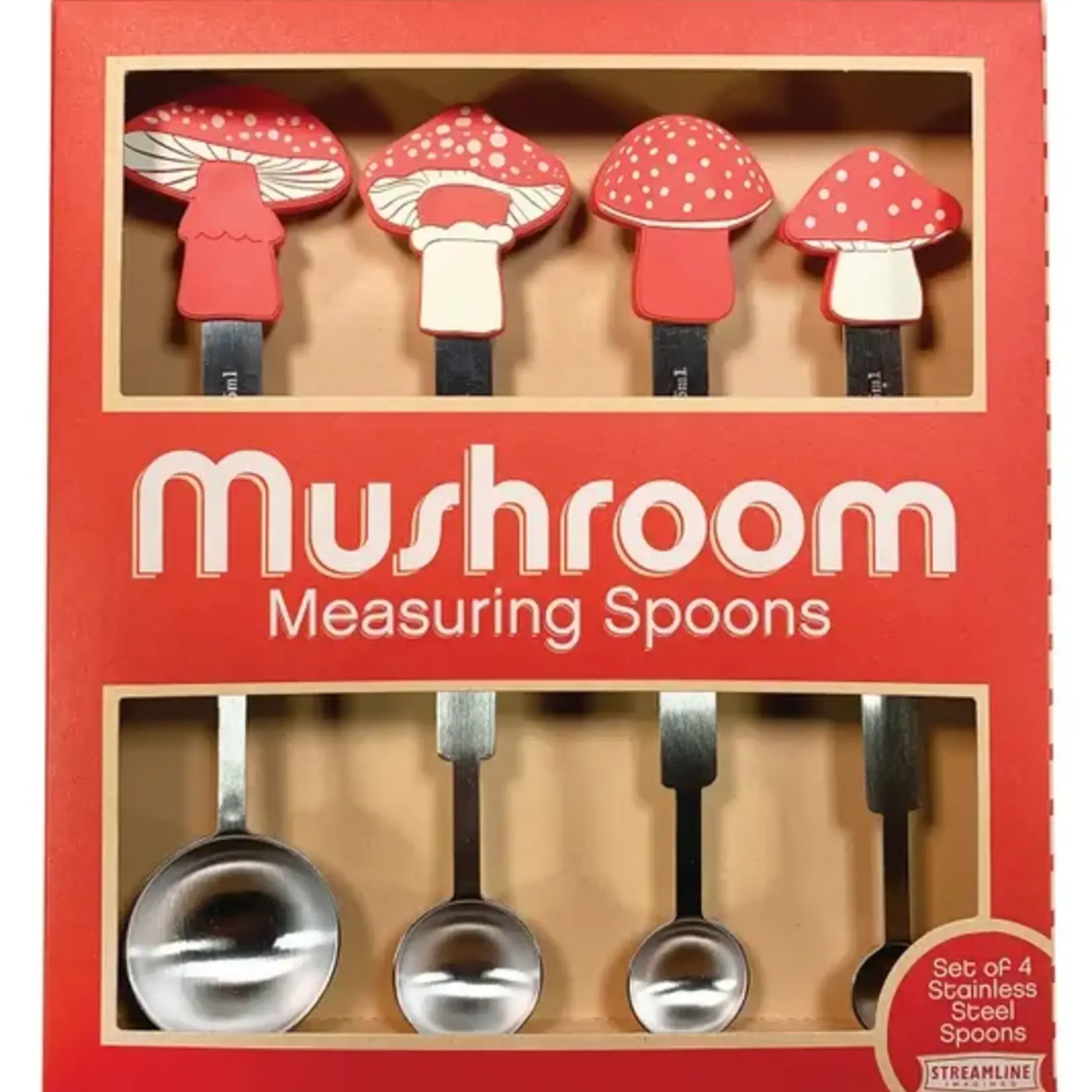 Streamline Mushroom Measuring Spoons