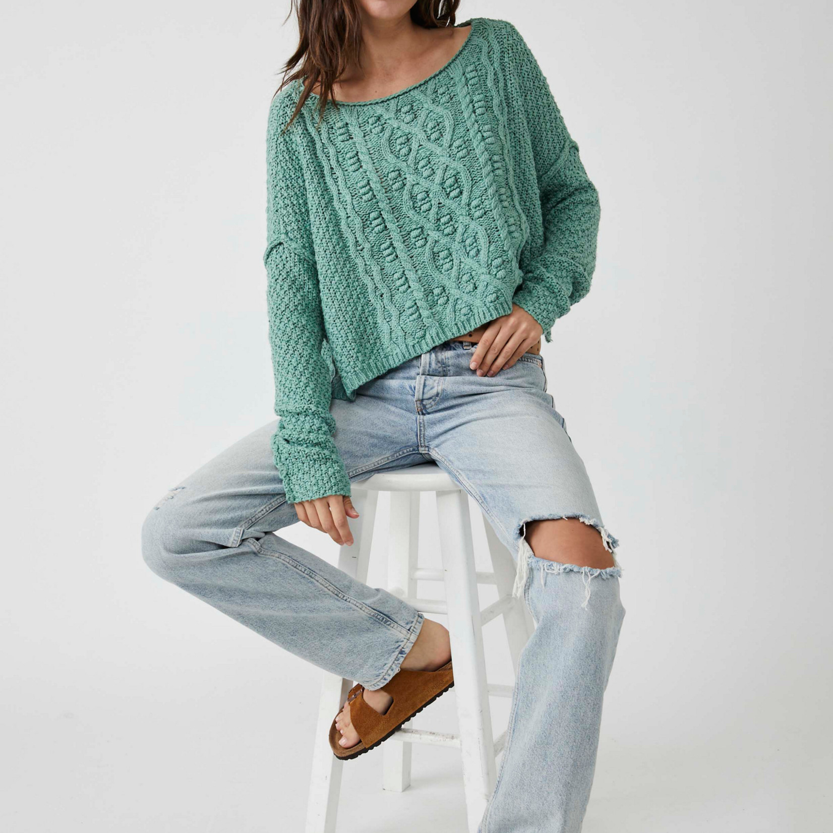 Free People CHANGING TIDES PULLOVER