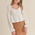 Sadie & Sage TWEEN NO FUSS TOP