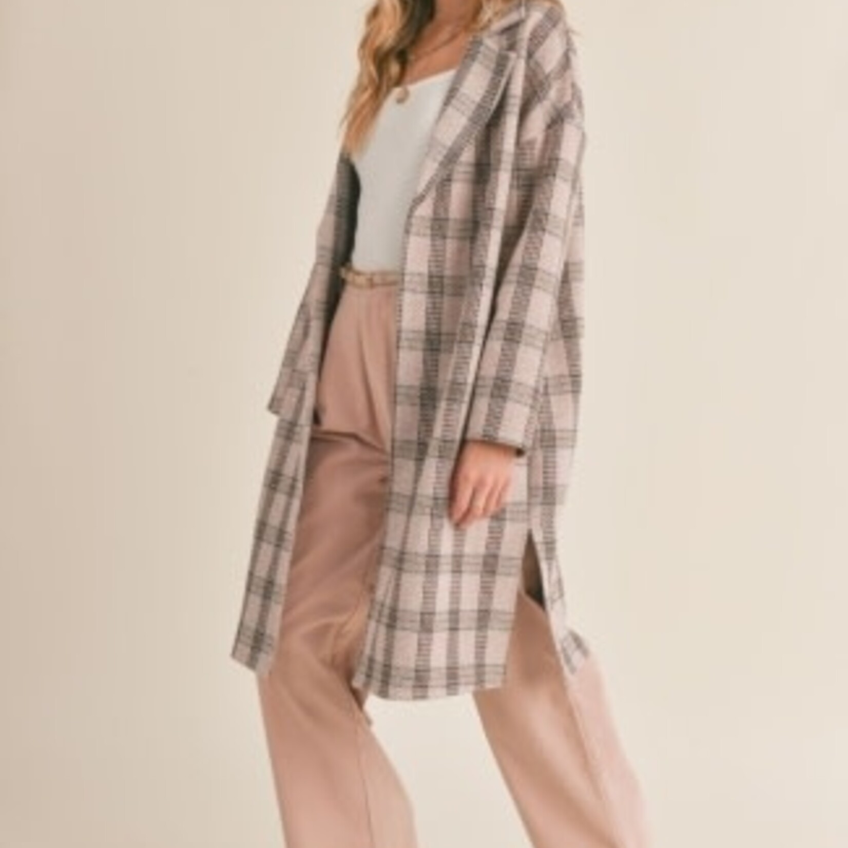 Sadie & Sage BETHANY CHECKED COAT