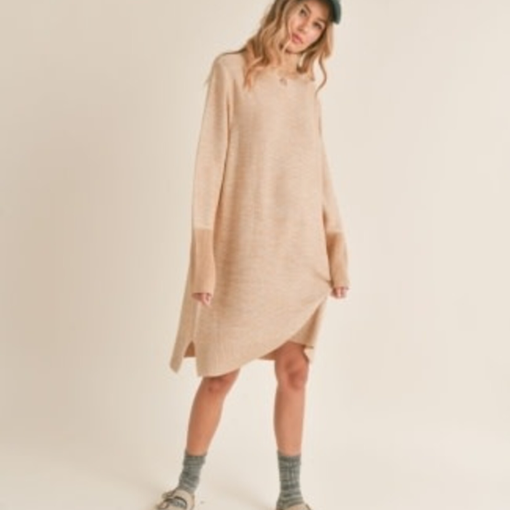 Sadie & Sage MIKA TURTLENECK SWEATER DRESS