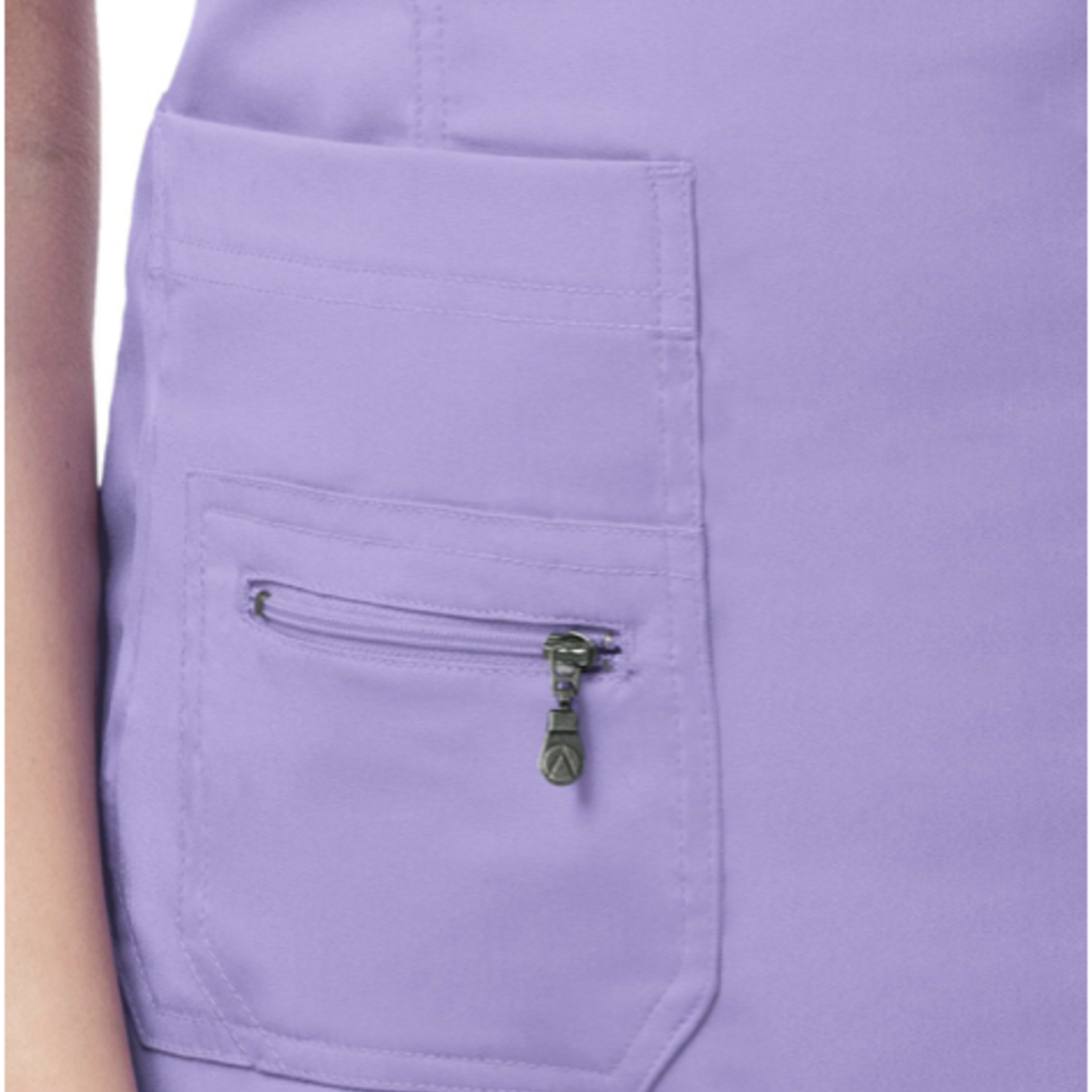 Adar Medical Womens Elevated V-neck Scrub Top