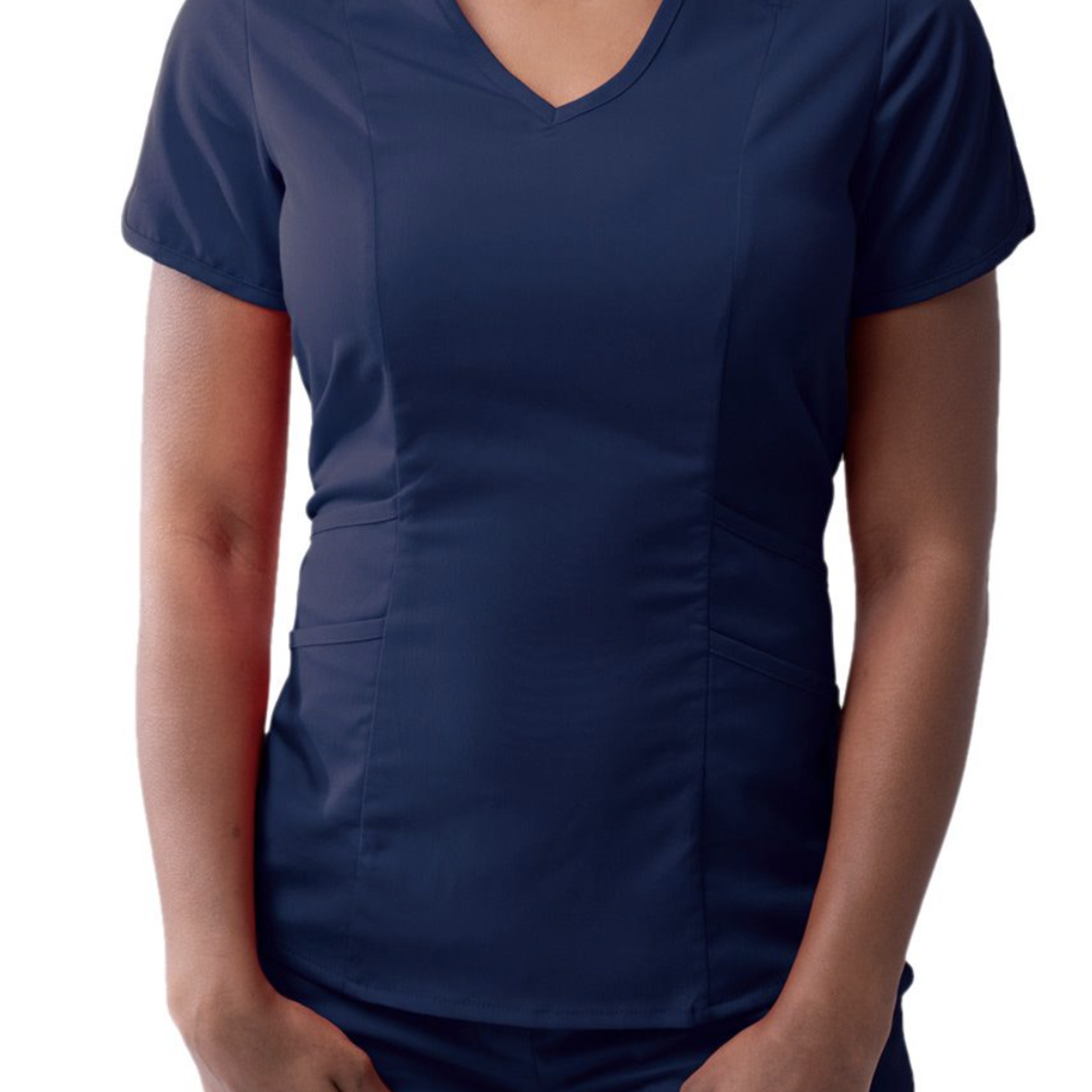 Adar Medical Women's Modern V-Neck Scrub Top