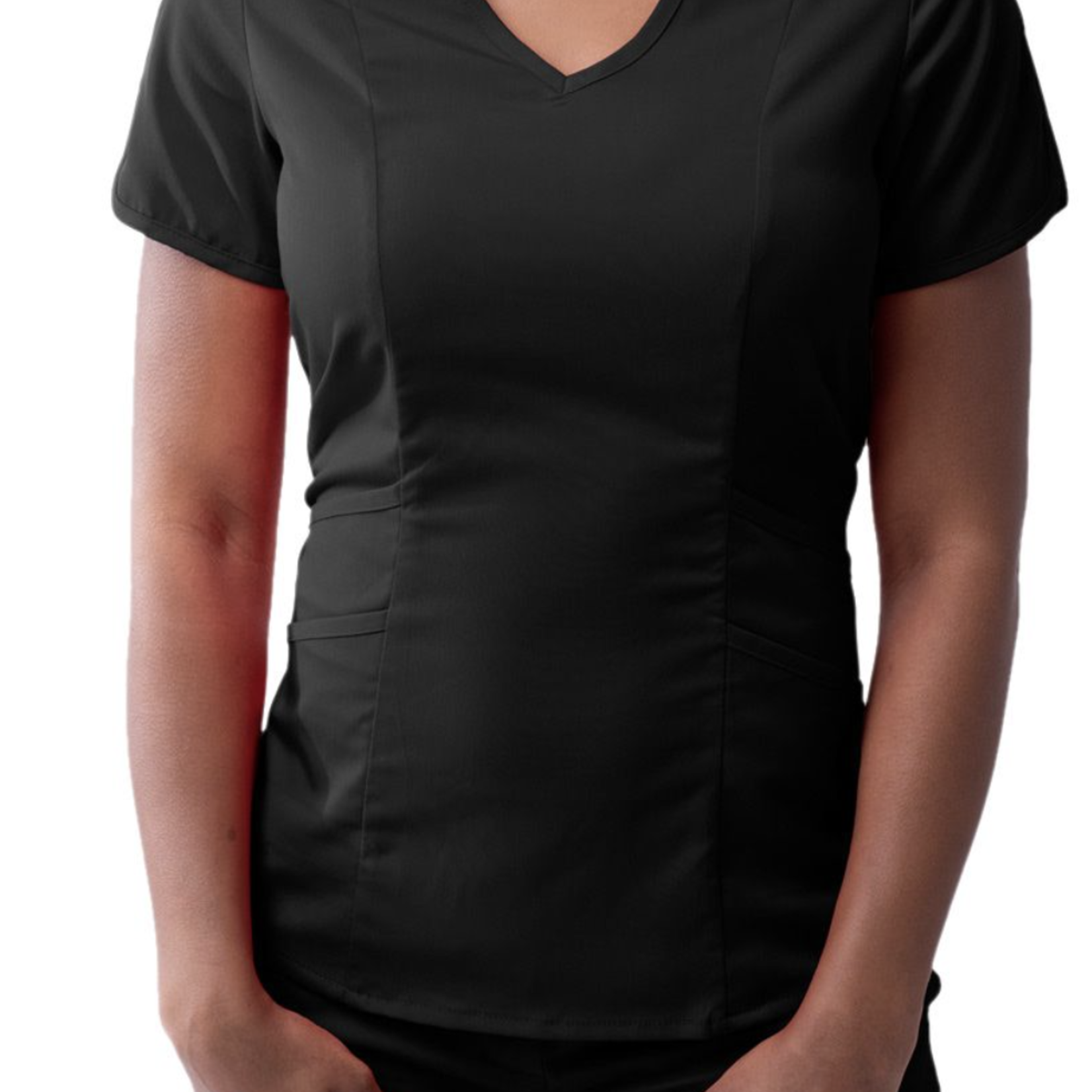 Adar Medical Women's Modern V-Neck Scrub Top