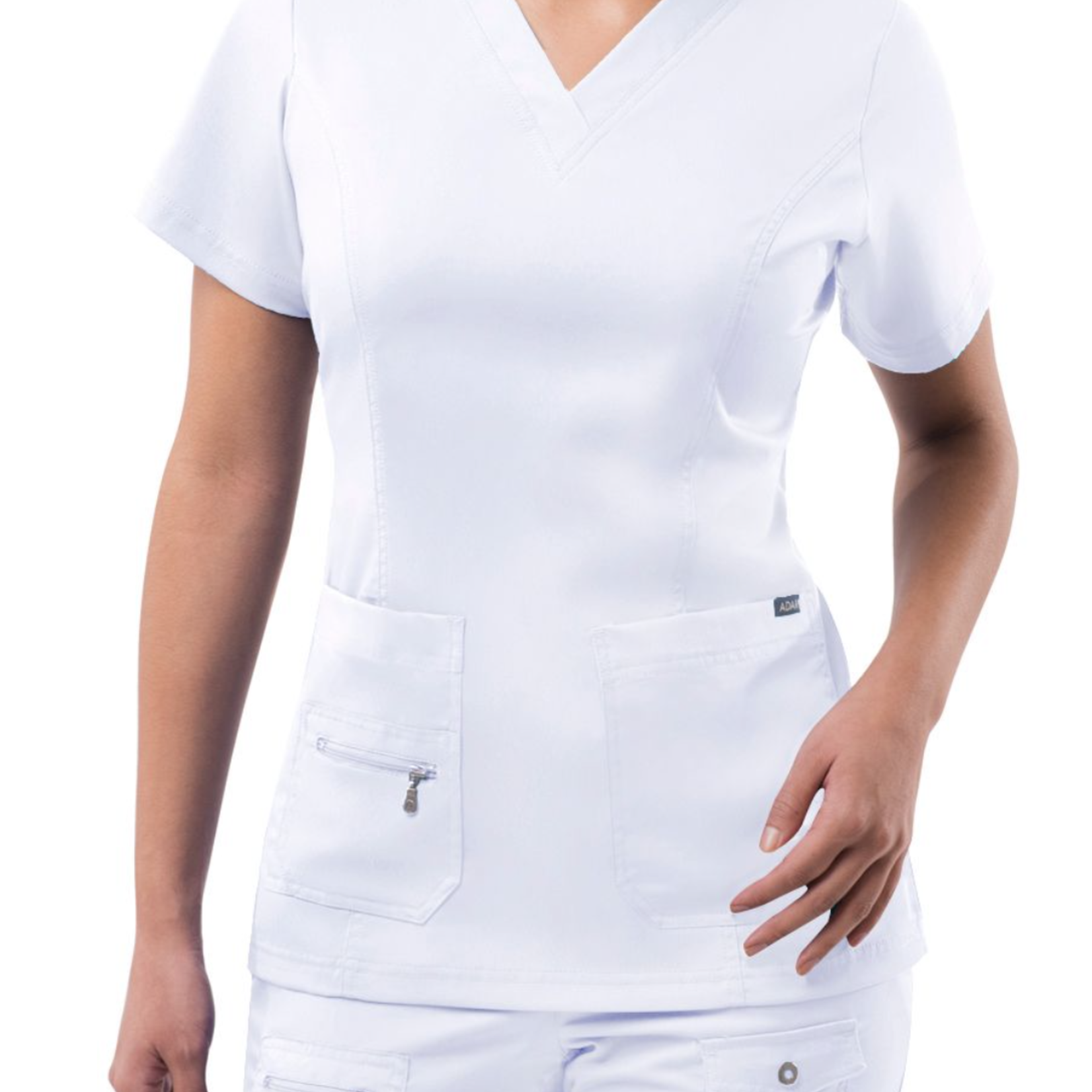 Adar Medical Women's Elevated V-neck Scrub Top