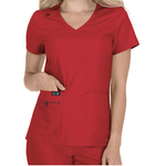Koi Happiness Becca Solid Scrub Top