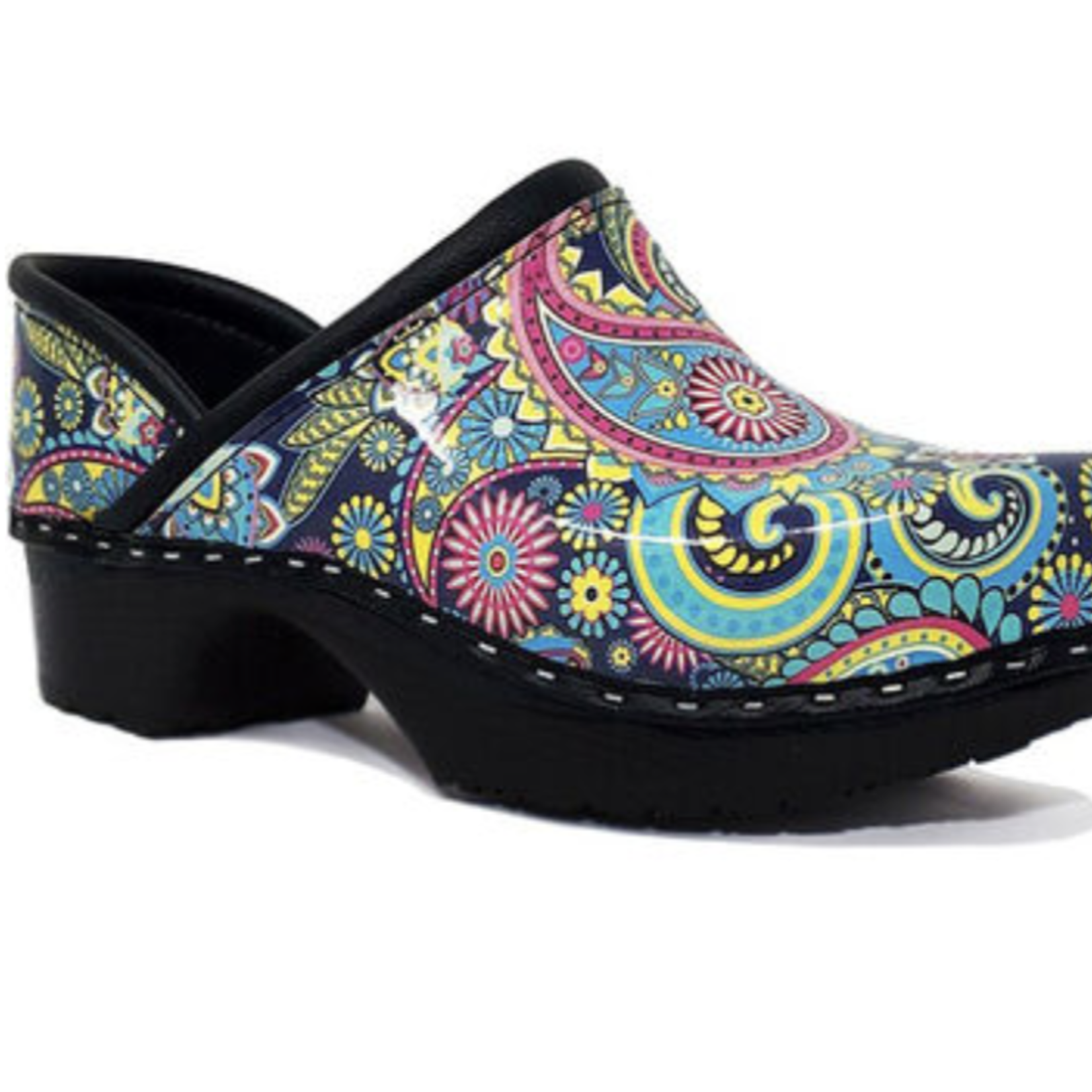 Bombay Getaway Print Clog