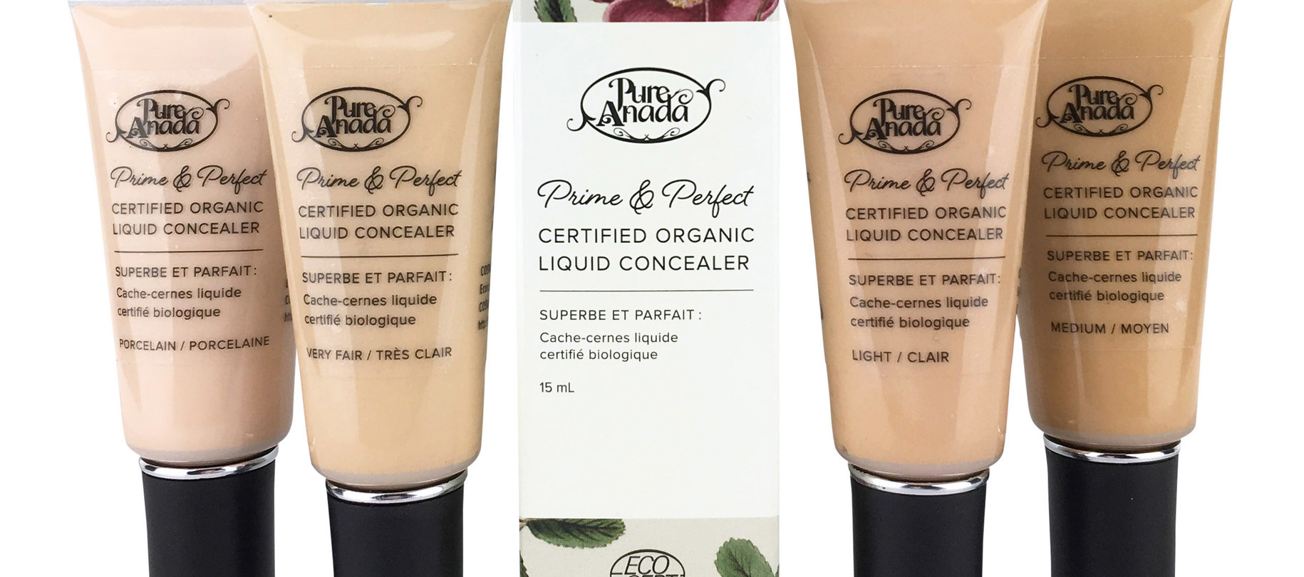 Pure Anada Prime & Perfect Liquid Concealer