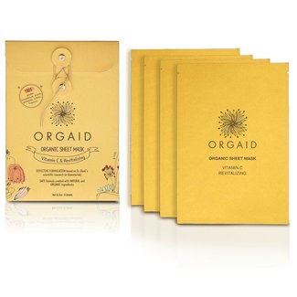 Vitamin C & Revitalizing Organic Sheet Mask Pack (4 Sheets)