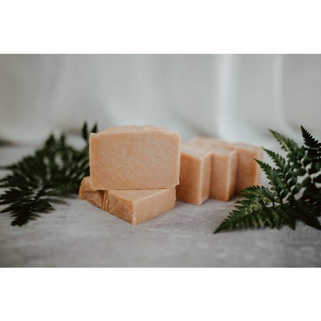 Shea & French Pink Clay (Unscented)— Handmade Natural Soap Bar