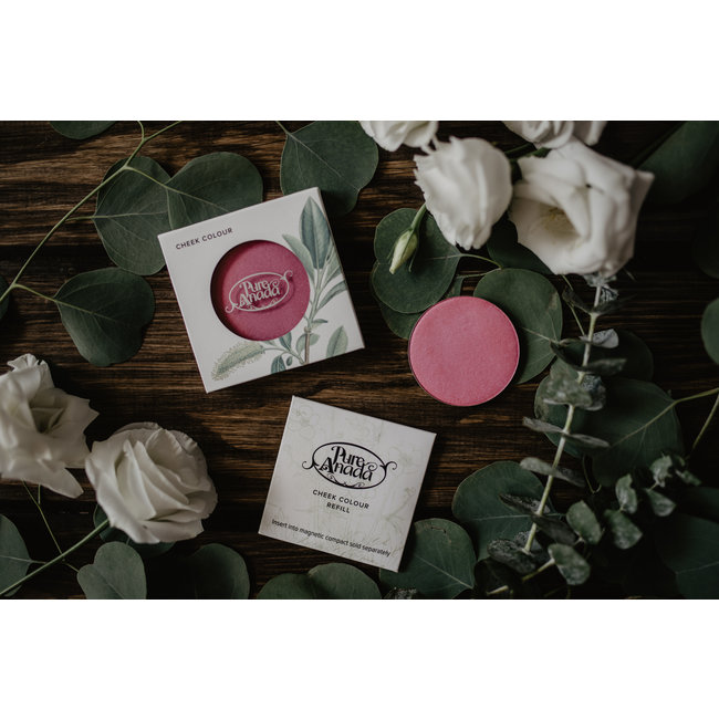 Strawberry Field-- Pressed Mineral Cheek Color (Compact)