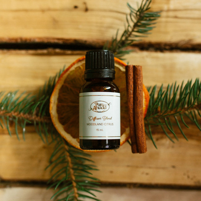 Woodland Citrus— Essential Oil  Aroma (Holiday Diffuser  Blend)
