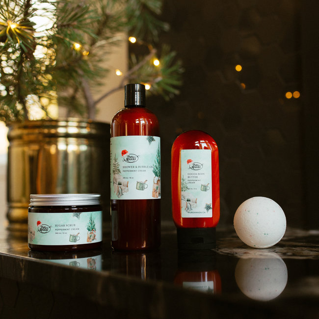 Peppermint Cream-- Home Spa Oasis