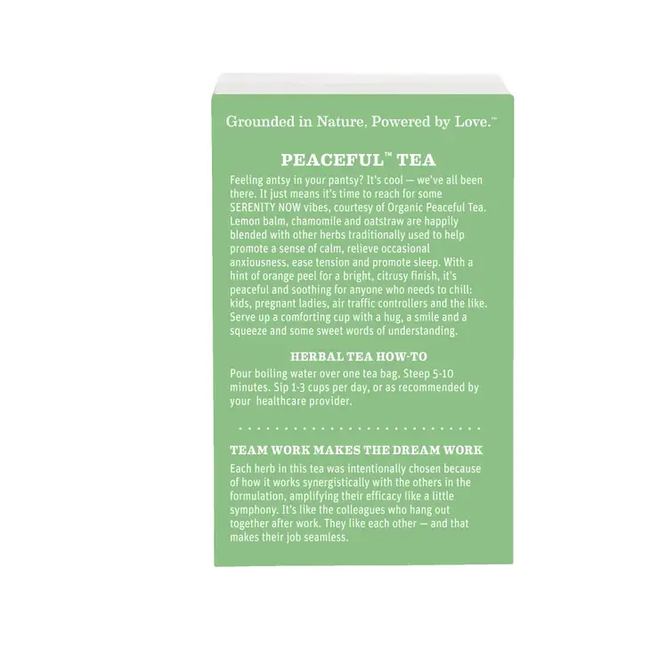 Organic Peaceful Tea