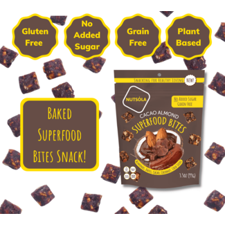 Nutsola Cacao Almond Superfood Bites