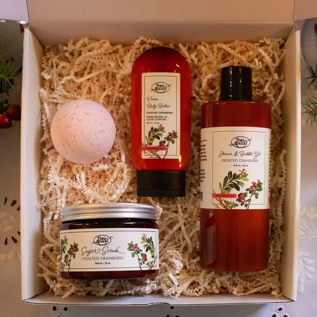 Frosted Cranberry-- Home Spa Oasis