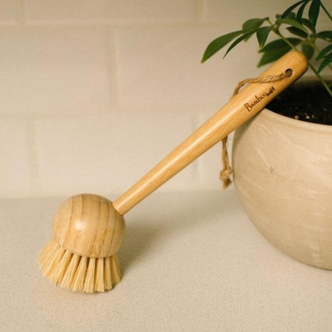 Bamboo Switch Bamboo Kitchen Dish Scrubber