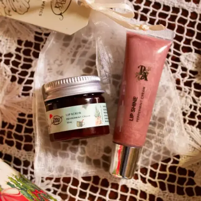 Peppermint Cream— Lip Shine Duo