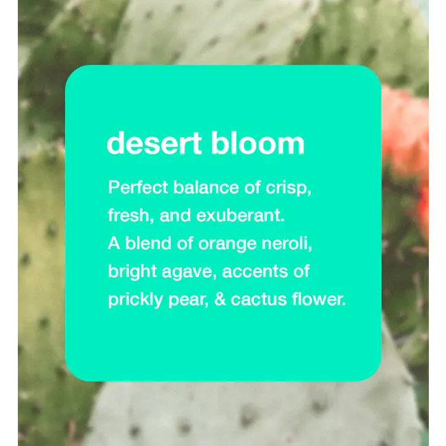 Hume Supernatural Desert Bloom-- Plant & Probiotic Deodorant
