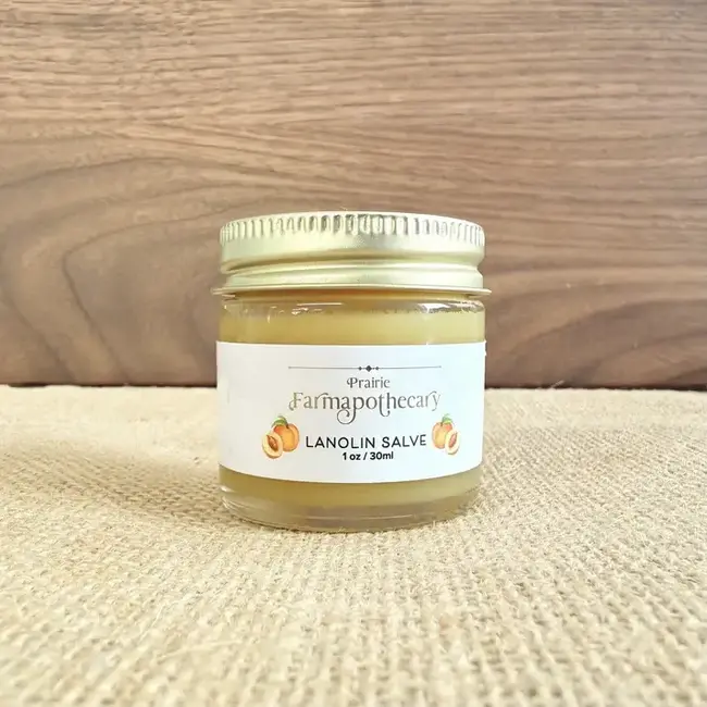 Lanolin Salve-- Peach (Farmapothecary)