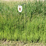 ENGAGE PRECISION ENGAGE PRECISION STEEL SHEPHERD HOOK TARGET STAND, 1/2”, TALL, 55” HEIGHT