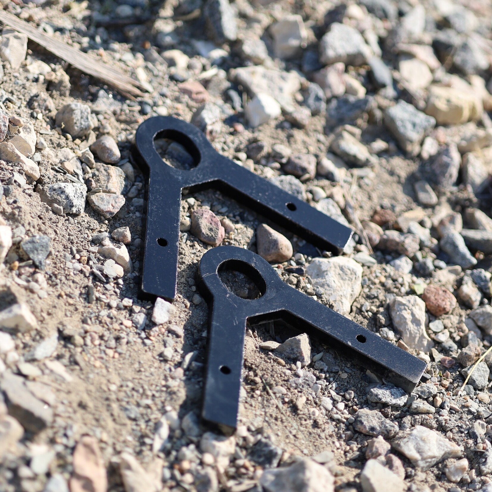 ENGAGE PRECISION ENGAGE PRECISION AR500 STEEL TARGET STAND A FRAME, 3/8”, CONDUIT CROSS BEAM & AND LEGS, BLACK, SET OF 2