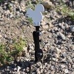ENGAGE PRECISION ENGAGE PRECISION AR500 STEEL RIMFIRE REACTIVE GRAVITY POPPER TARGET STAND, 1/4”, BLACK