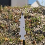 ENGAGE PRECISION ENGAGE PRECISION AR500 STEEL RIFLE TARGET SILHOUETTE, 3/8”, FULL SIZE PIKE, WHITE