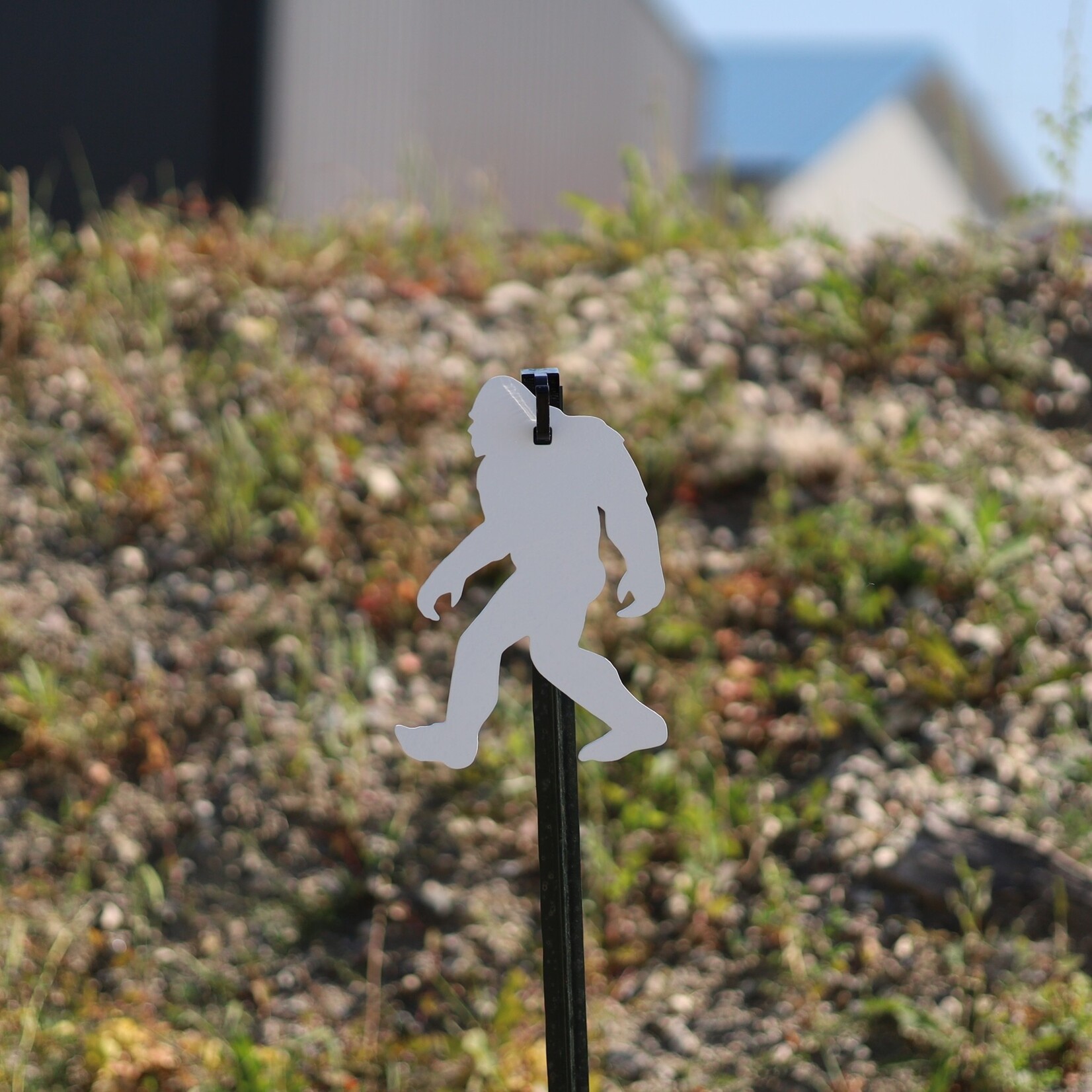 ENGAGE PRECISION ENGAGE PRECISION AR500 STEEL RIMFIRE TARGET SILHOUETTE, SASQUATCH, 1/4”, /4 SIZE, WHITE