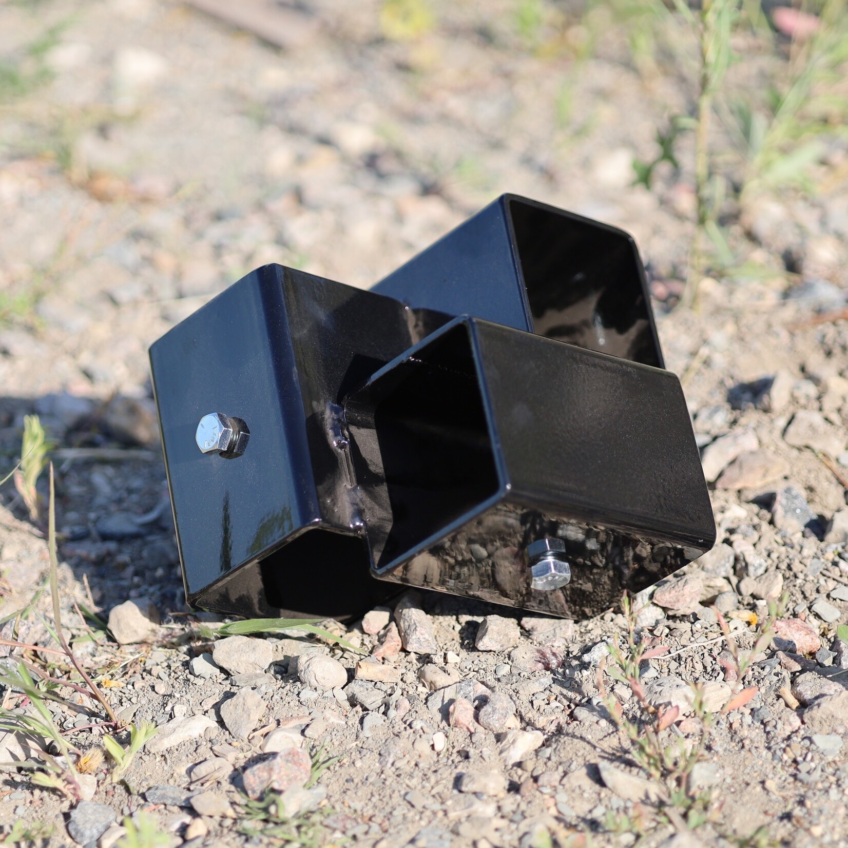ENGAGE PRECISION ENGAGE PRECISION STEEL TANK TRAP KNUCKLE, FOR 4X4 POSTS, BLACK
