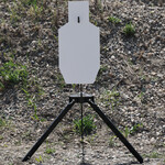 ENGAGE PRECISION ENGAGE PRECISION AR500 STEEL FOLDING TRIPOD TARGET STAND, 3/8", 46" HEIGHT